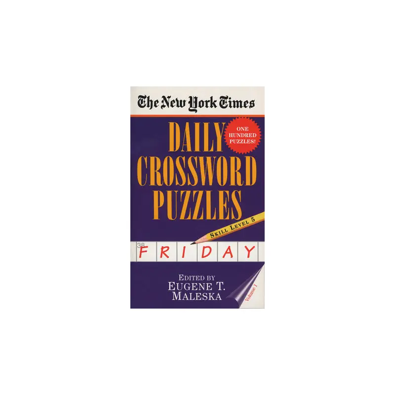 The New York Times Daily Crossword Puzzles: Friday, Volume 1