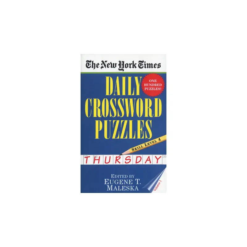 The New York Times Daily Crossword Puzzles: Thursday, Volume 1