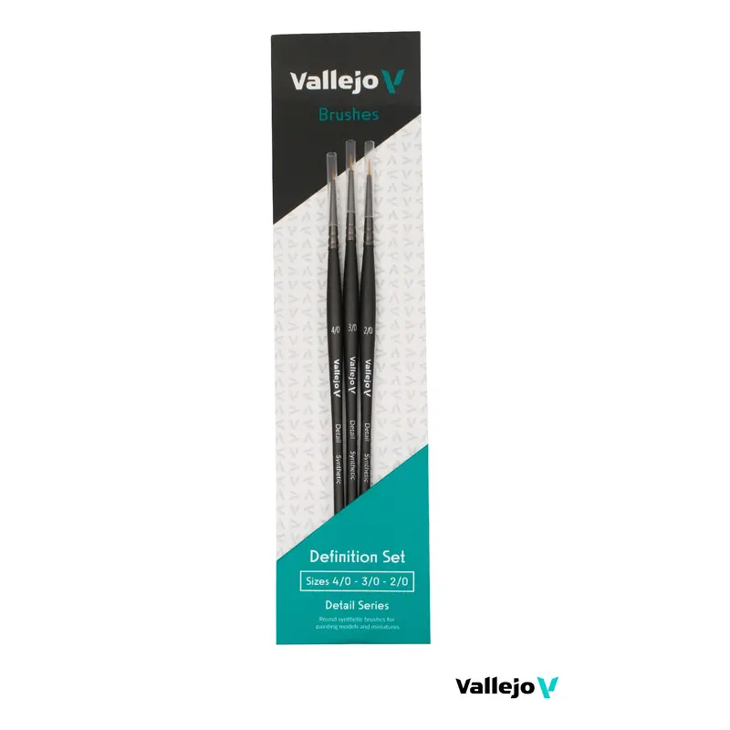 VALLEJO: DEFINITION BRUSH SET