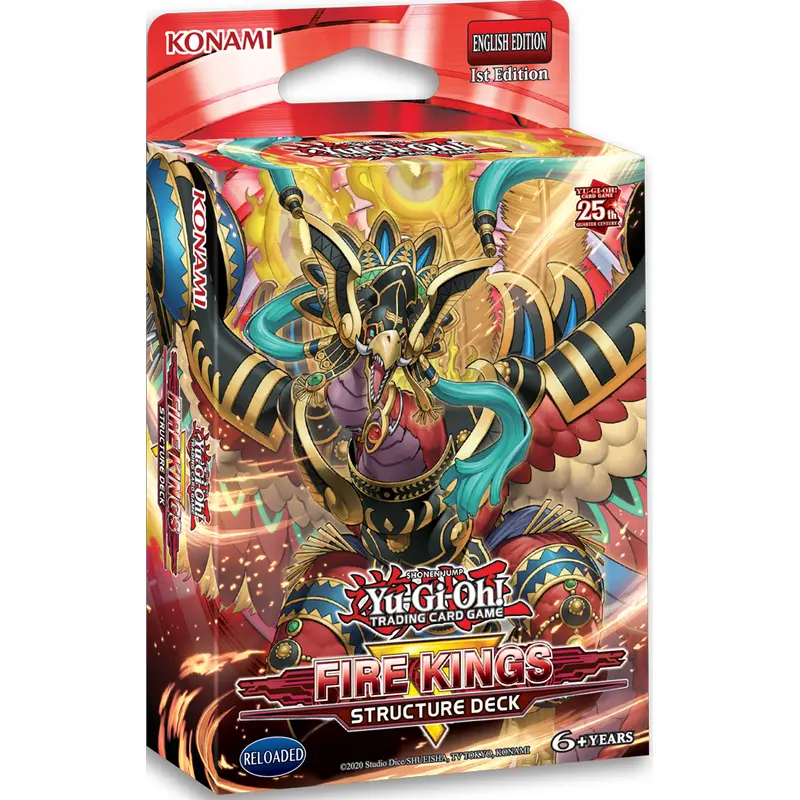 YGO STRUCTURE DECK REVAMPED FIRE KINGS