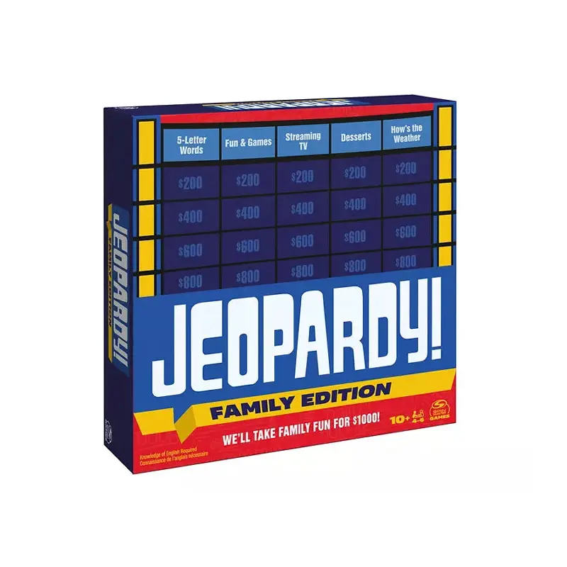 Jeopardy Family Edition