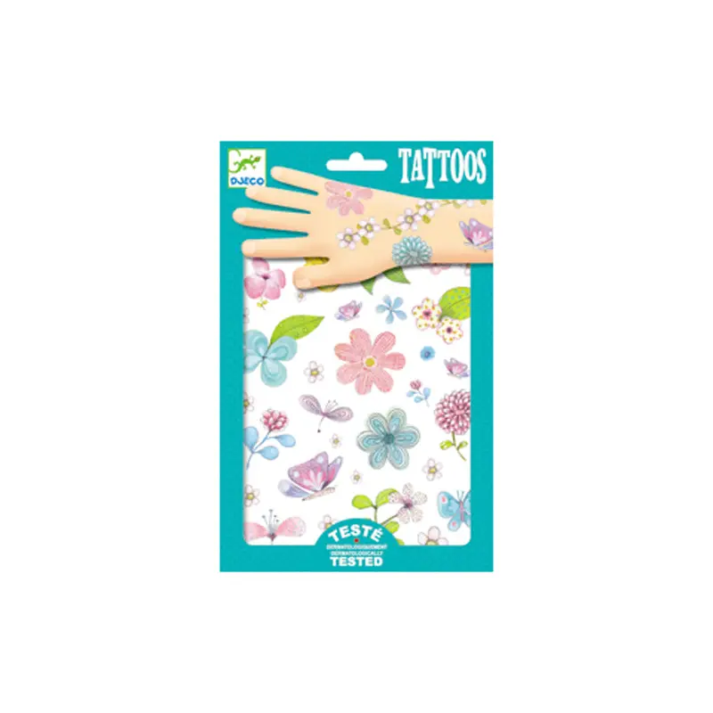 Djeco: Tattoos / Fair flowers of the field