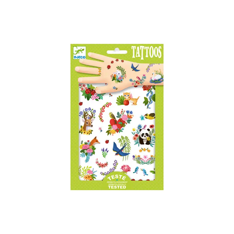Djeco: Tattoos / Happy Spring