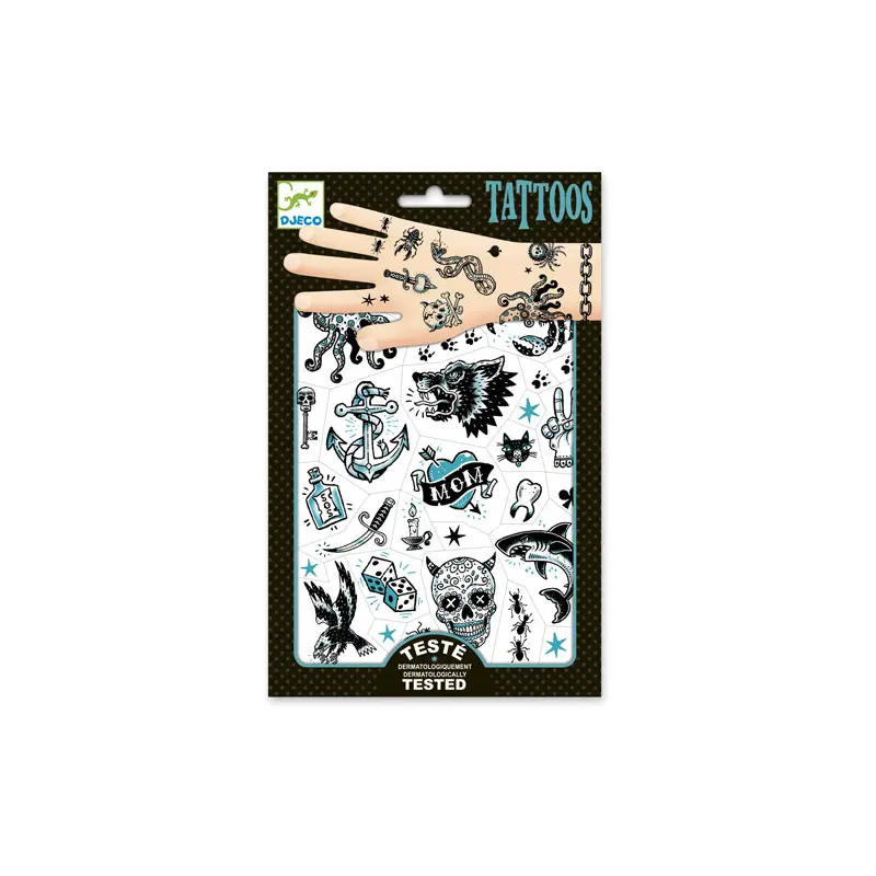 Djeco: Tattoos / Dark side