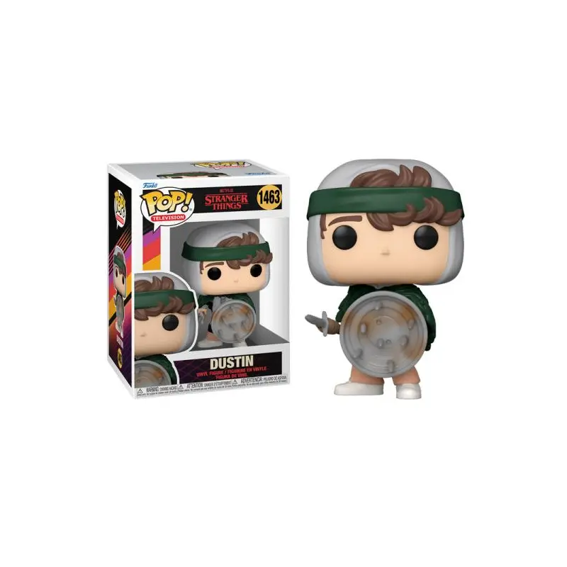 Funko Stranger Things POP! TV HUNTER DUSTIN W/ SHIELD