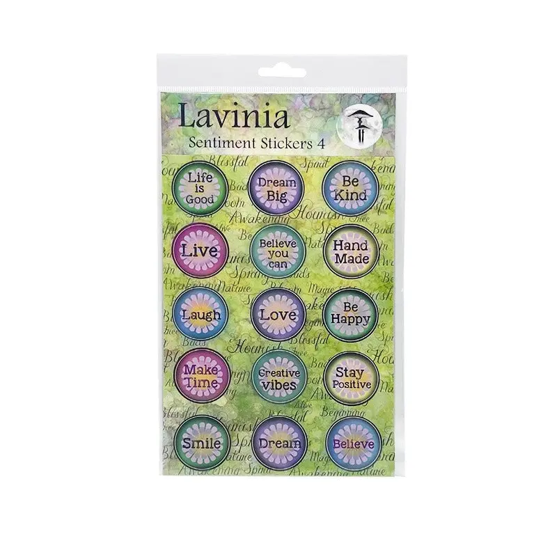 Sentiment Stickers, 4 - Life Word Collection