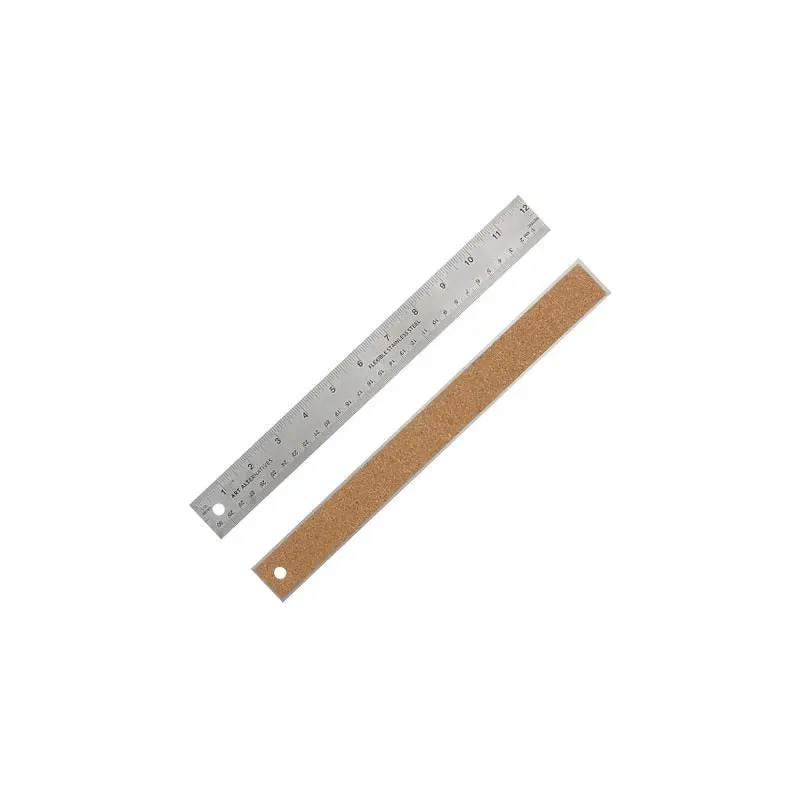 Flexible Stainless Steel Ruler, 12"