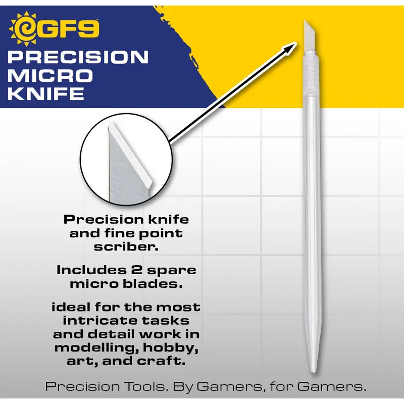 HOBBY TOOLS: PRECISION MICRO KNIFE 1CT