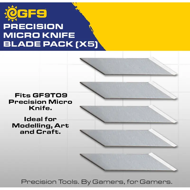 HOBBY TOOLS: PRECISION MICRO KNIFE BLADE PACK 5CT