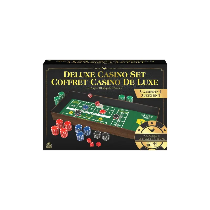 CARDINAL CLASSICS - DELUXE CASINO SET