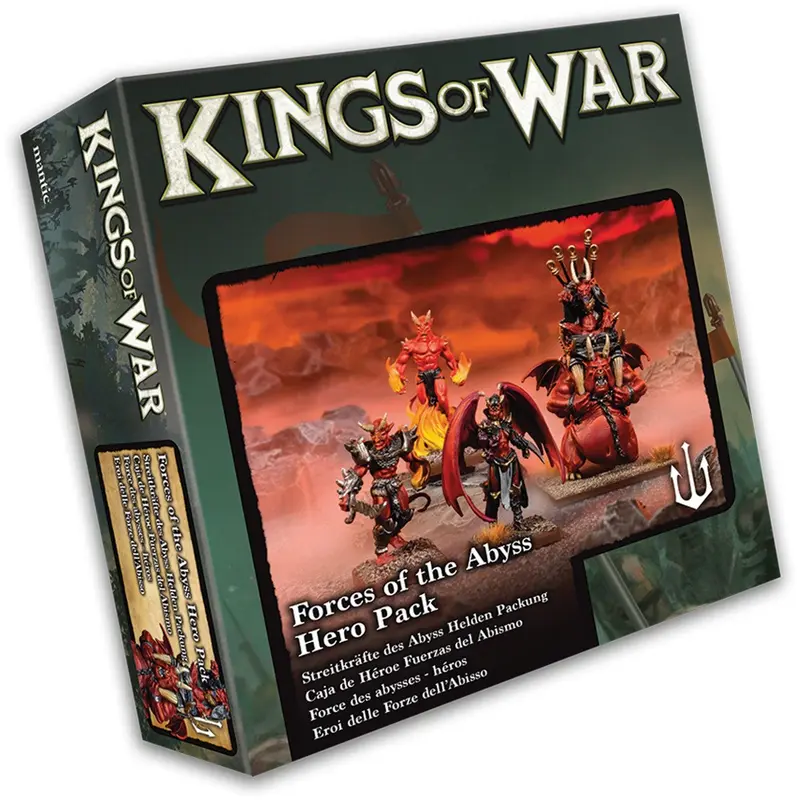 Kings of War Forces of the Abyss Hero Pack