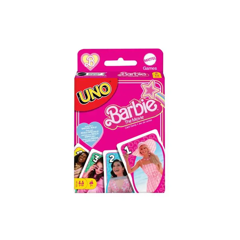 UNO Barbie the Movie Card Game
