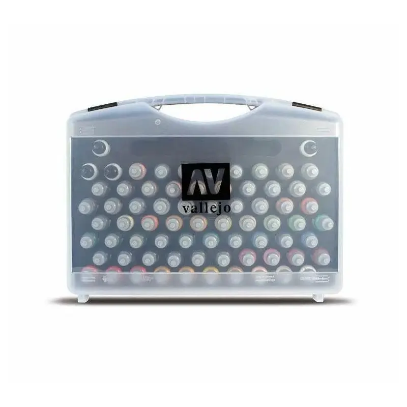 Vallejo Game Colour - 72 Basic colours Set with Plastic Case