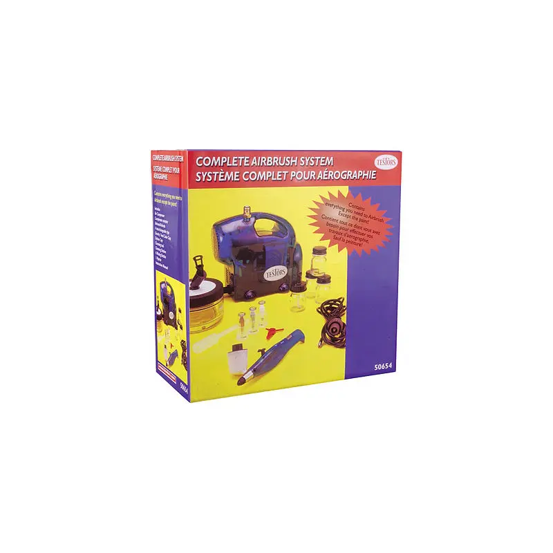 Testors 60654 Complete Airbrush System