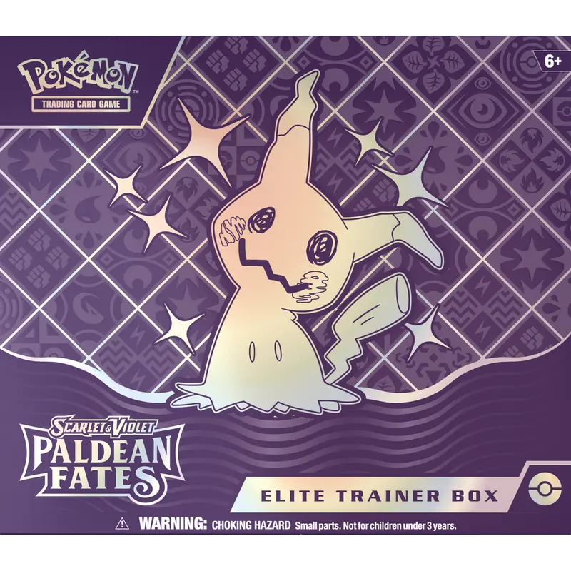POKEMON SV4.5 PALDEAN FATES ELITE TRAINER BOX