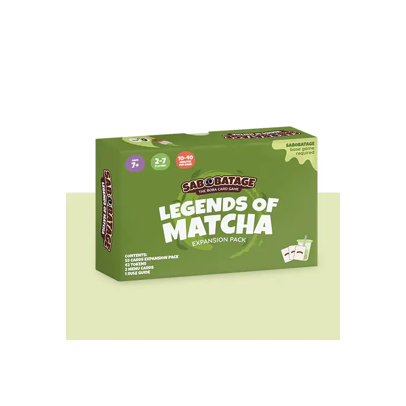 Sabobatage: Legends Of Matcha