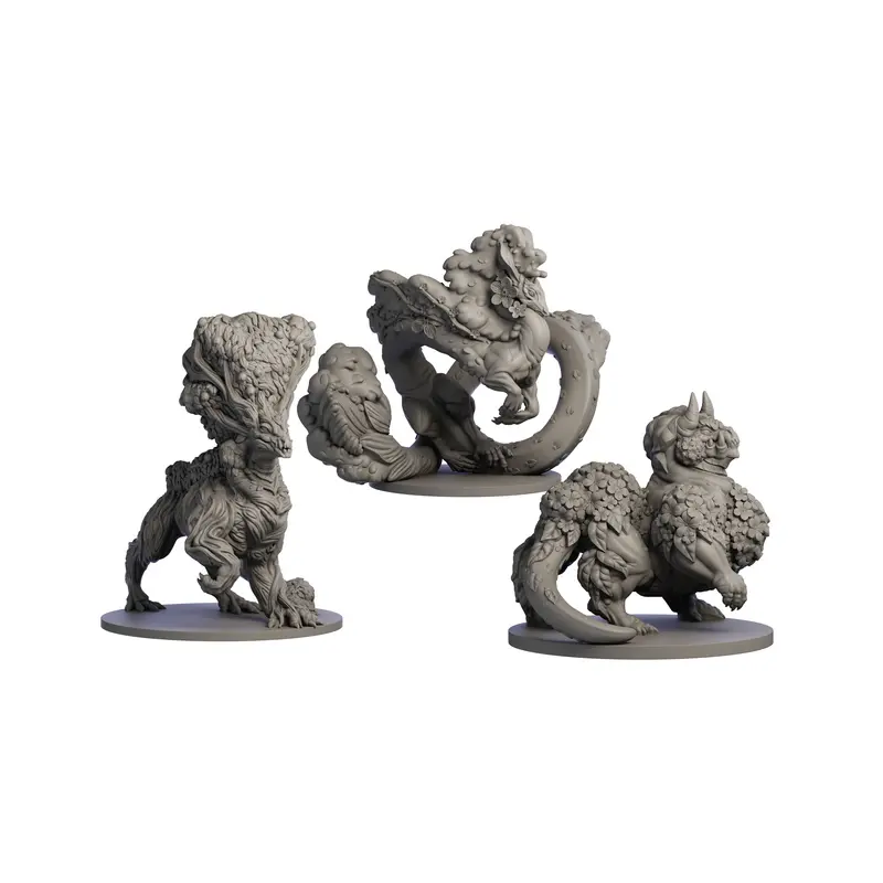 THE FIELD GUIDE TO FLORAL DRAGONS MINIS DRAGON GARDENERS