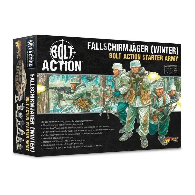 Bolt Action - Fallschirmjager (Winter) Starter Army