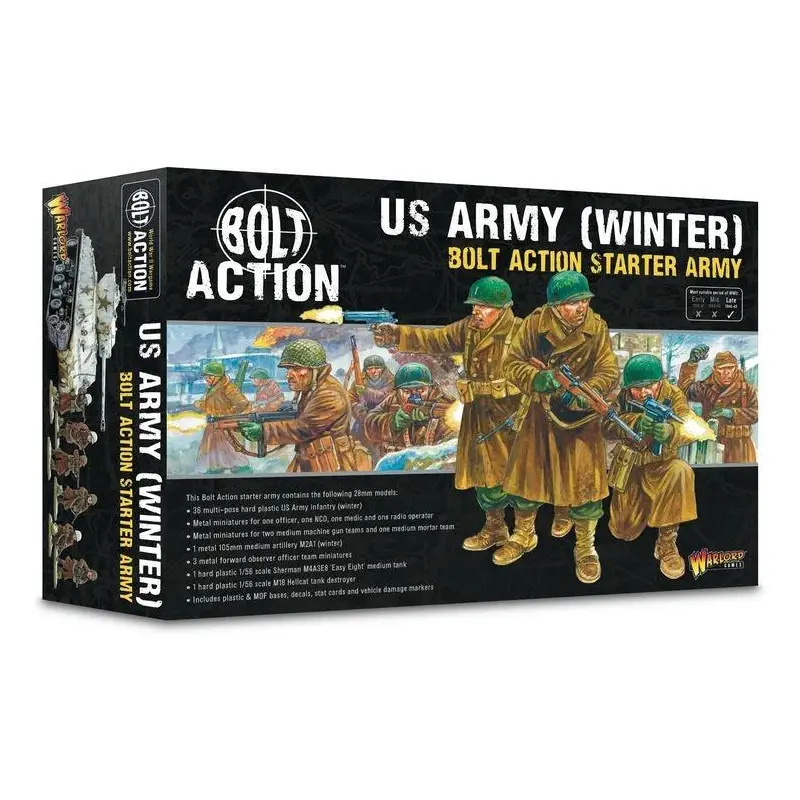 Bolt Action - US Army (Winter) Starter Army