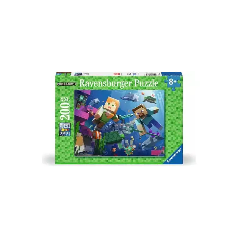 Jigsaw Puzzle Minecraft 200 Pc Puzzle - 200 Pieces