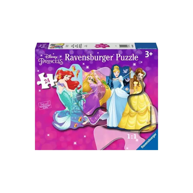Jigsaw Puzzle Pretty Princesses - 24 Pieces