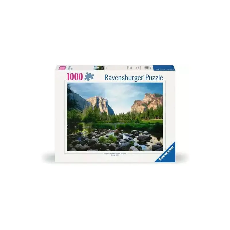 Jigsaw Puzzle Yosemite Valley - 1000 Pieces Puzzle