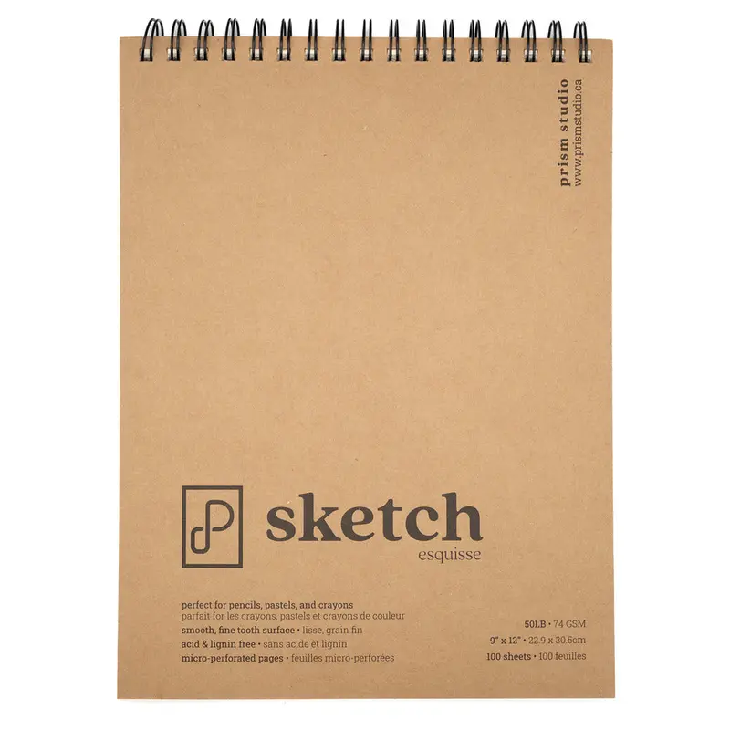 Sketch Paper Pad, 9" x 12"