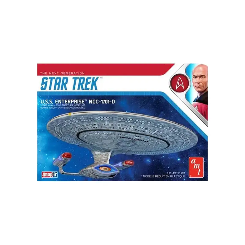 AMT1126 1/2500 Star Trek The Next Generation USS Enterprise NCC1701D