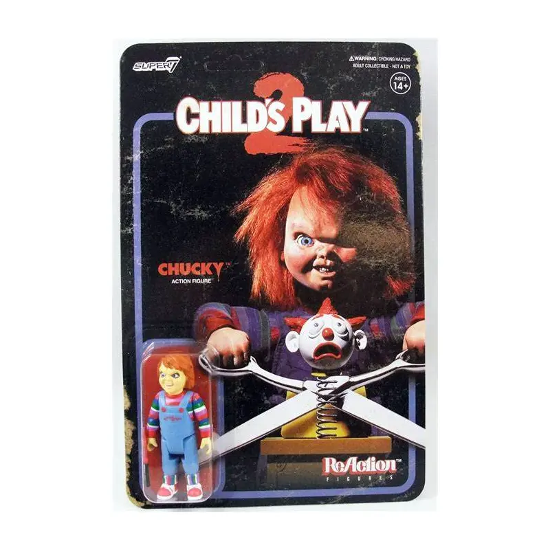 Childs Play 2 ReAction Chucky (Blood Splatter) Super 7