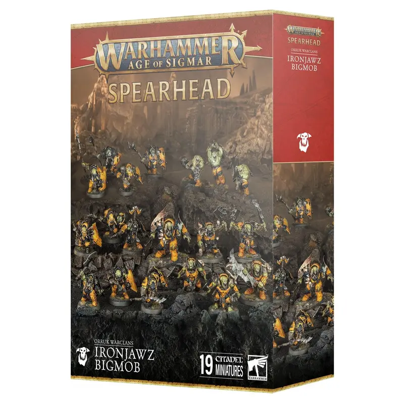 Spearhead: Orruk Warclans Ironjawz Bigmob