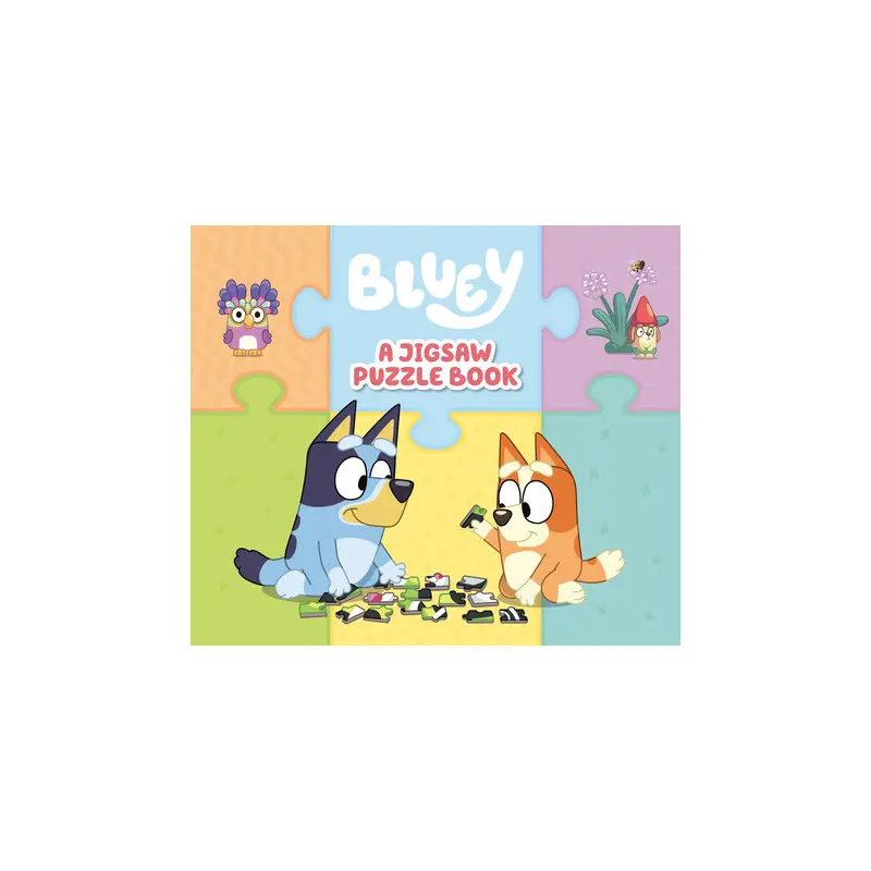 Bluey: A Jigsaw Puzzle Book