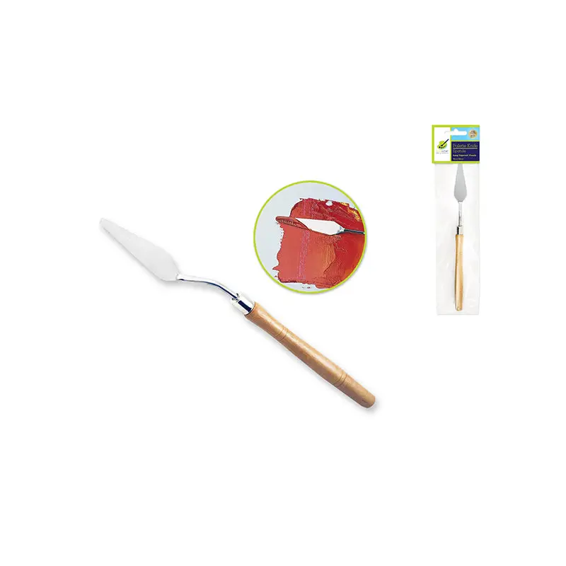 Color Factory Tool: Metal Palette Knife- Long Tapered