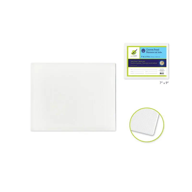 Canvas Panels Primed: 7"x9" Artist Quality