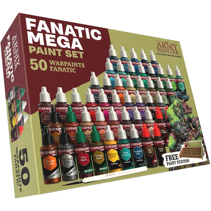 WARPAINTS: FANATIC MEGA PAINT SET release March 16 2024