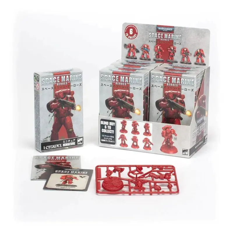 Space Marine Heroes Series 4 Display - Blood Angels Collection 2