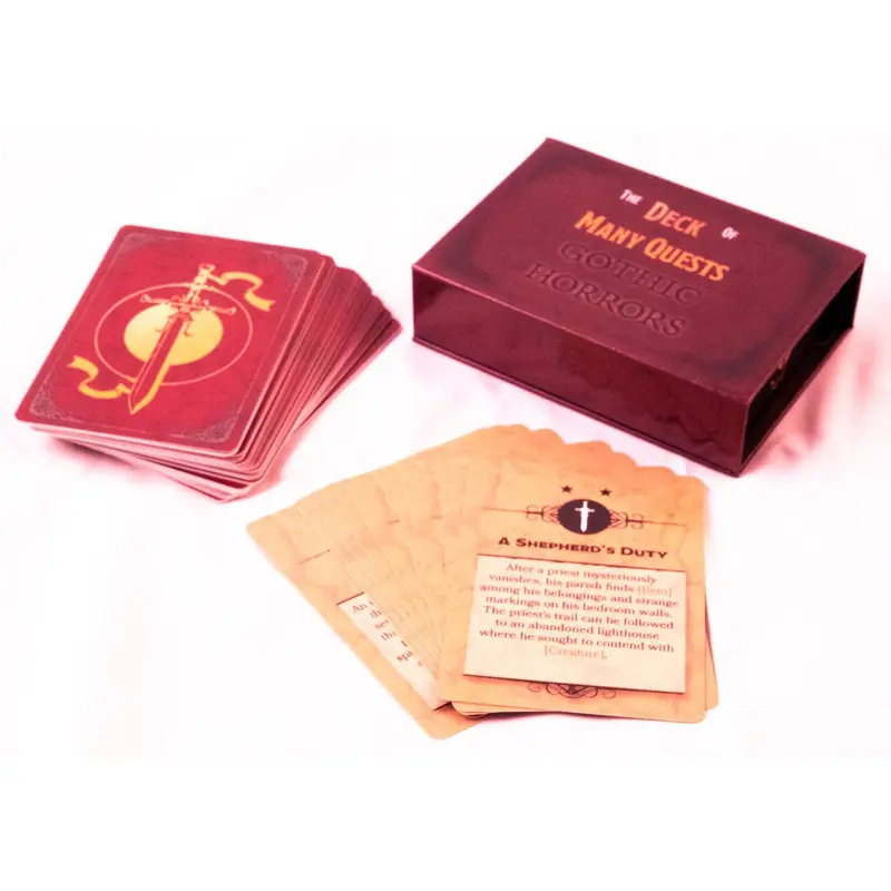 The Deck of Many Quests: Gothic Horrors