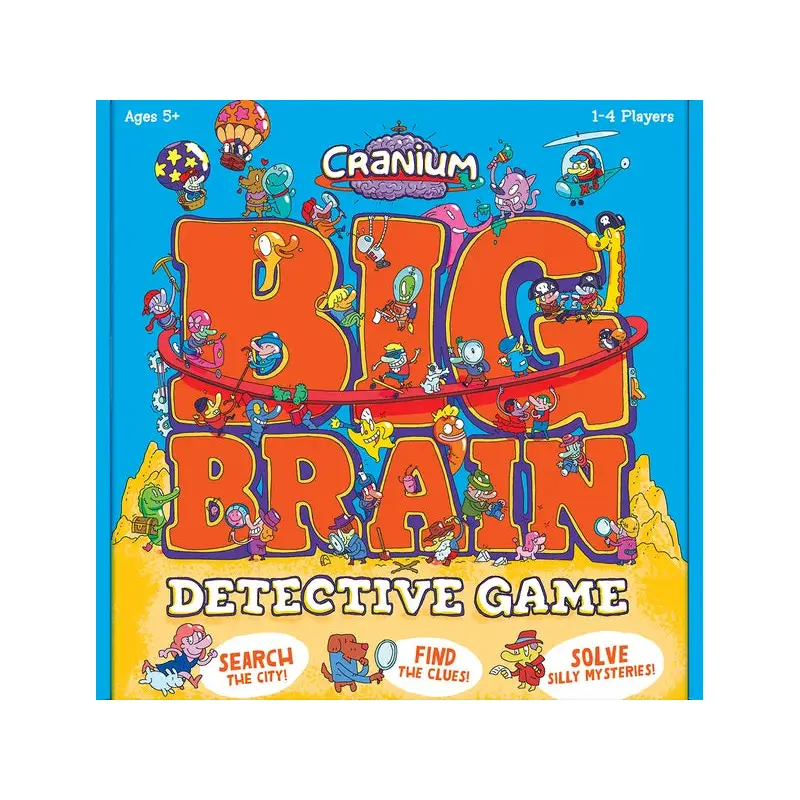 Cranium Big Brain Detective Game
