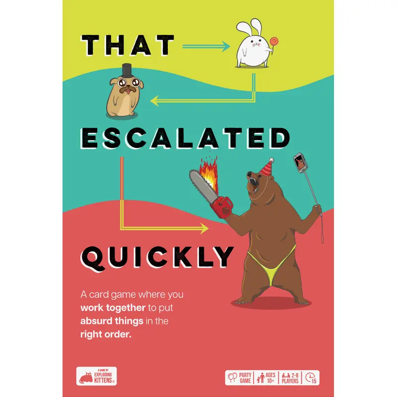 THAT ESCALATED QUICKLY