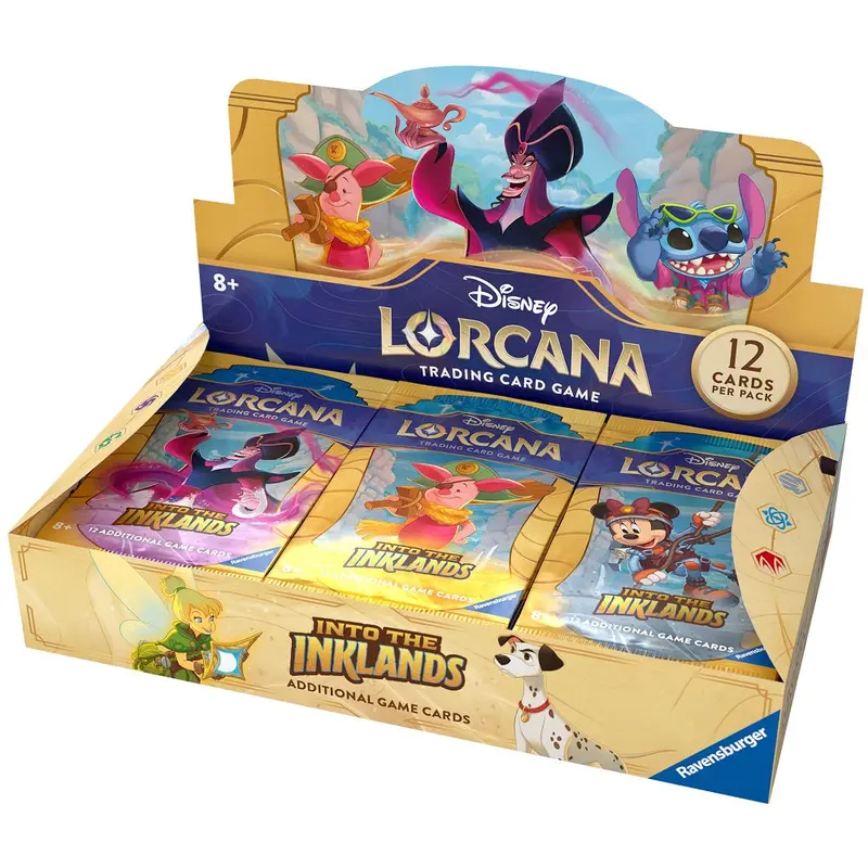 DISNEY LORCANA INTO THE INKLANDS BOOSTER release Feb 23/24