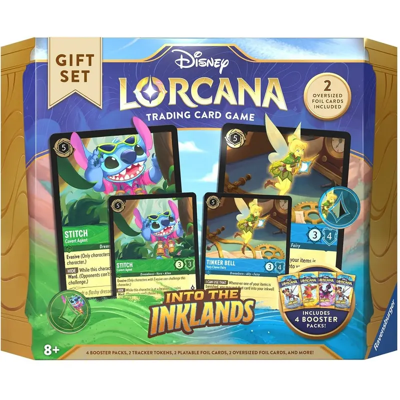 DISNEY LORCANA INTO THE INKLANDS GIFT SET release Feb 23/24