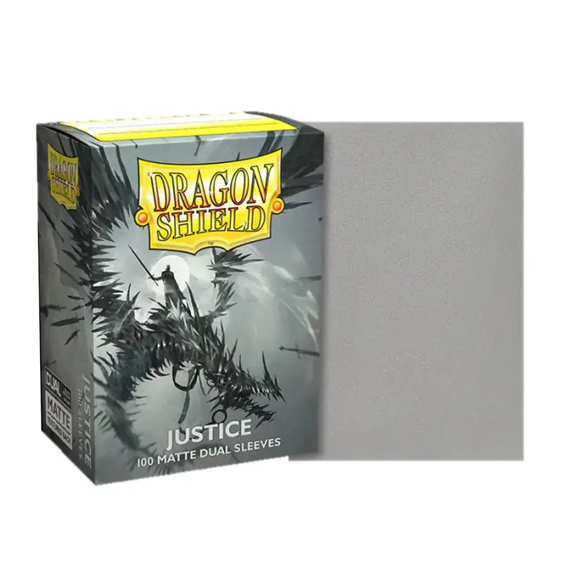 Justice- Dual Matte Sleeves - Standard Size