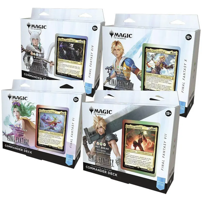 Magic Final Fantasy - Commander Deck Display Collector Edition