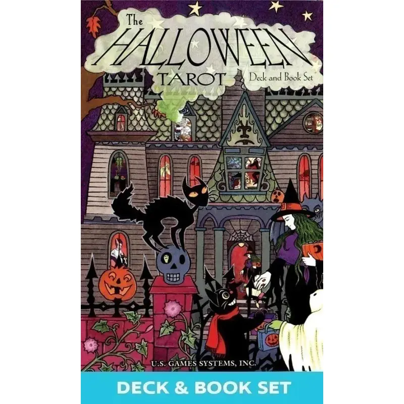 The Halloween Tarot Deck and Book Set