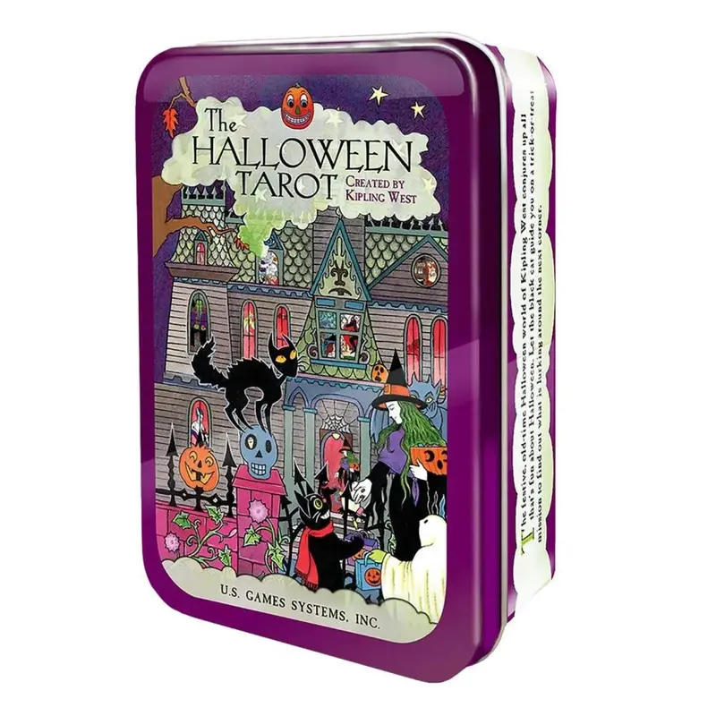 The Halloween Tarot Deck Tin