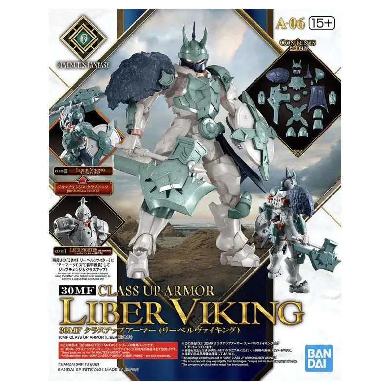 Bandai 30MF Class Up Armor (Liber Viking)