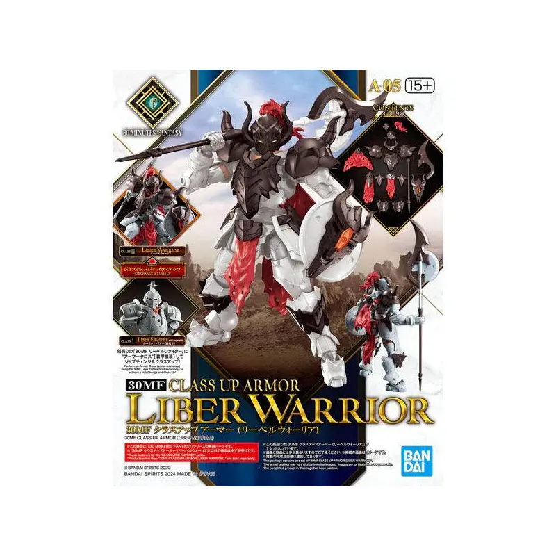 Bandai 30MF Class Up Armor (Liber Warrior)