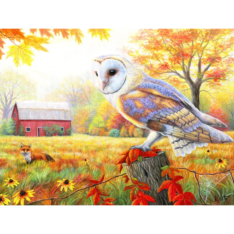 Morning at the Old Farm 300