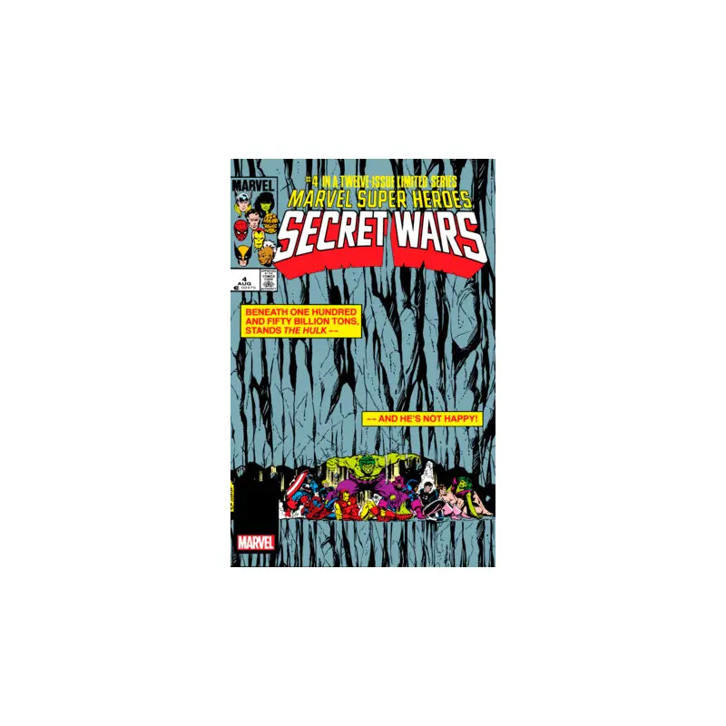 MARVEL SUPER HEROES SECRET WARS #4 FACSIMILE EDITION