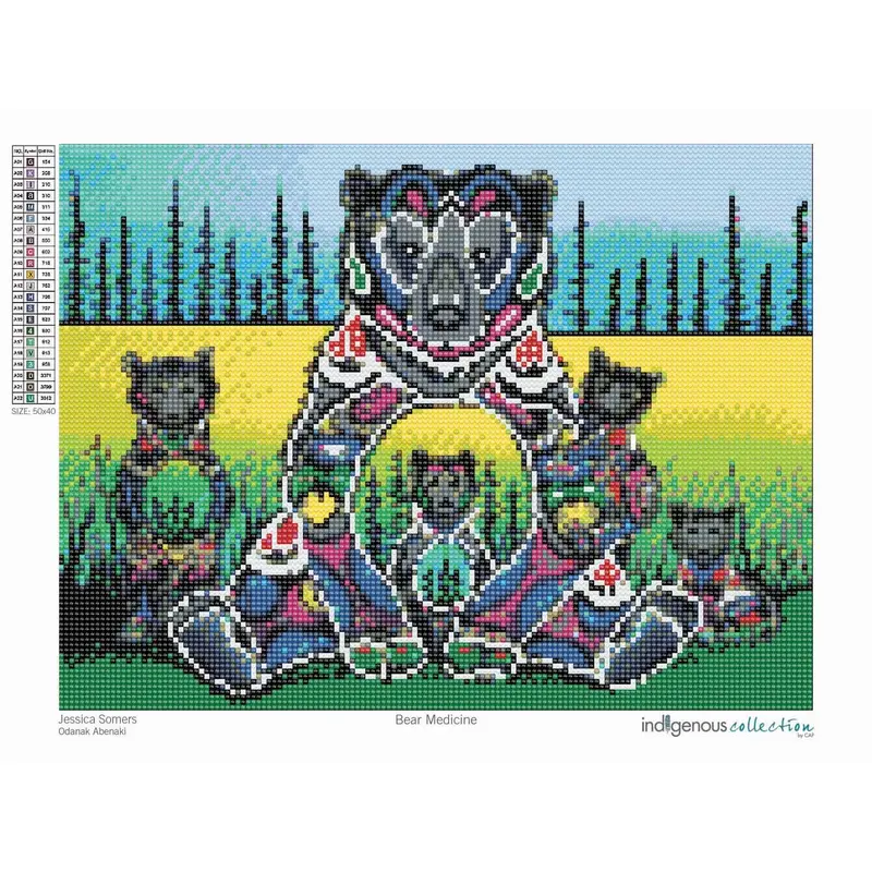 BEAR MEDICINE DIAMOND ART KIT