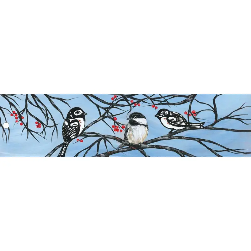 CHICKADEES BOOKMARK
